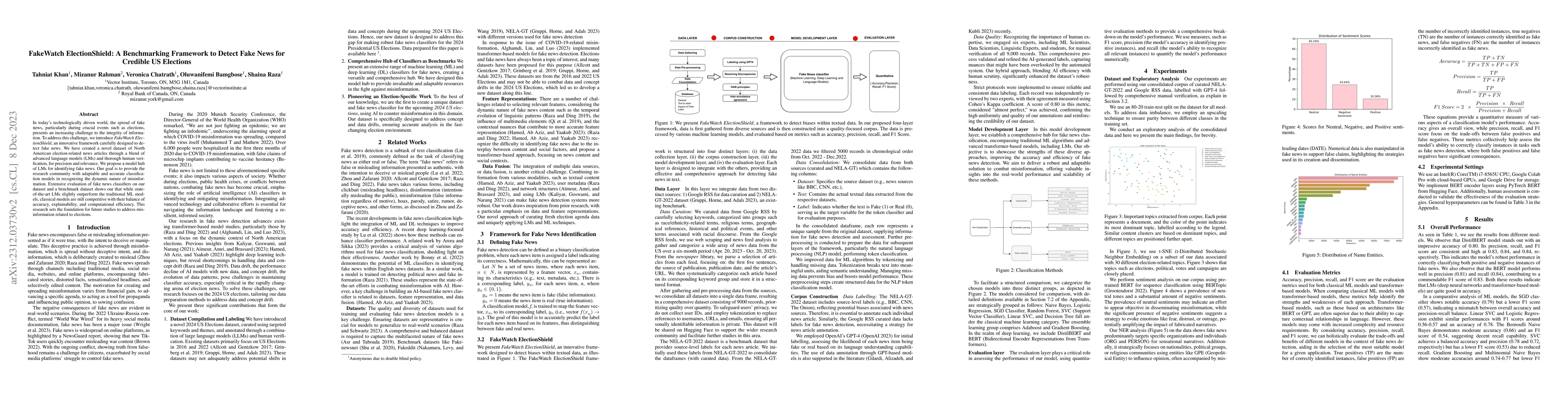Thumbnail for FakeWatch ElectionShield: A Benchmarking Framework to Detect Fake News
  for Credible US Elections
