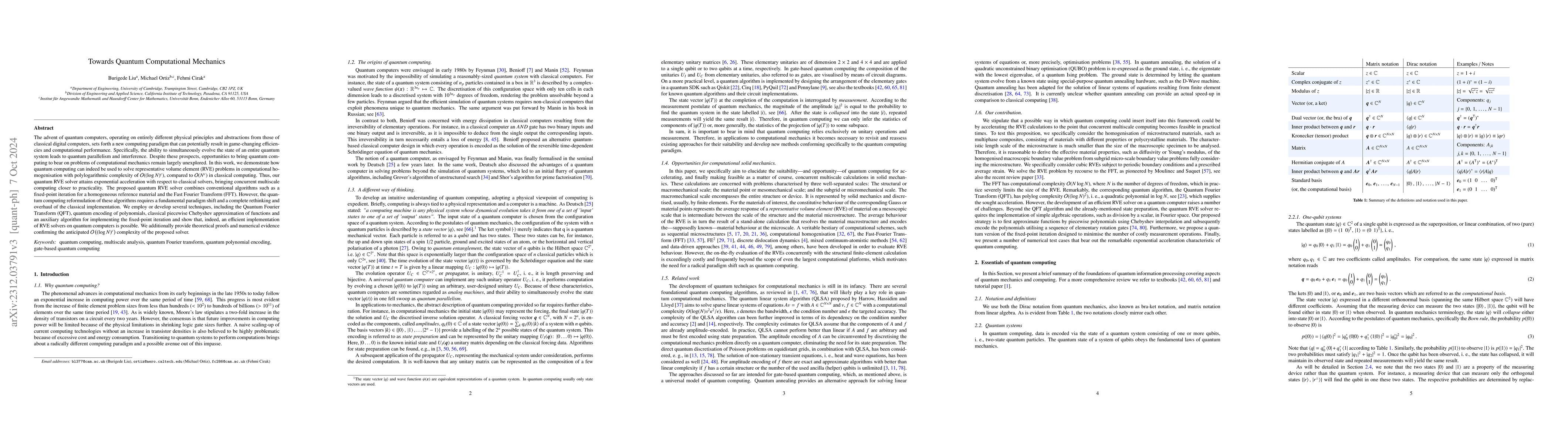 Thumbnail for Towards Quantum Computational Mechanics
