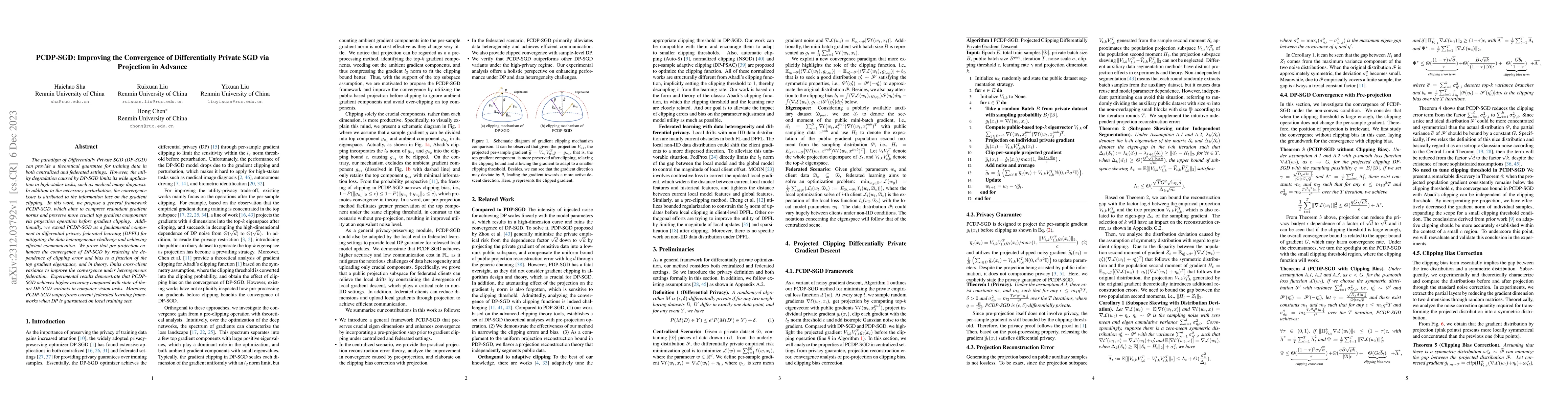 Thumbnail for PCDP-SGD: Improving the Convergence of Differentially Private SGD via
  Projection in Advance