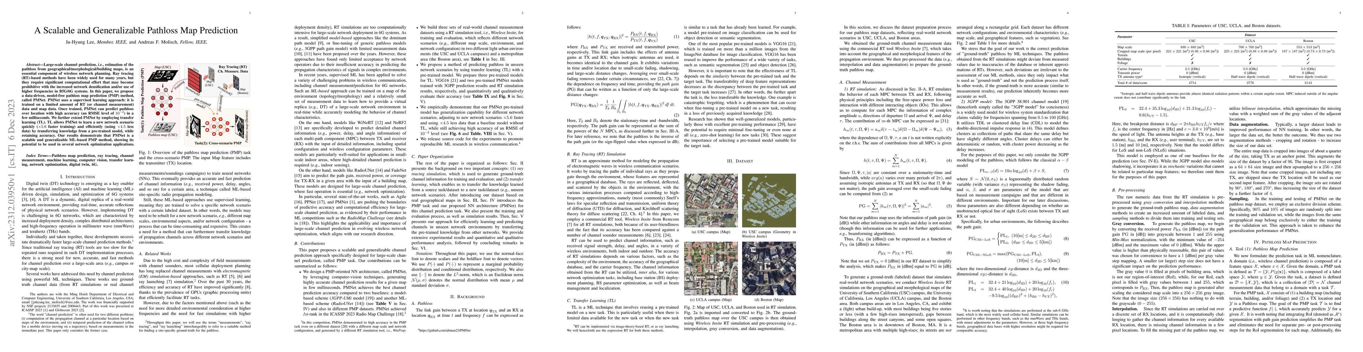 Thumbnail for A Scalable and Generalizable Pathloss Map Prediction