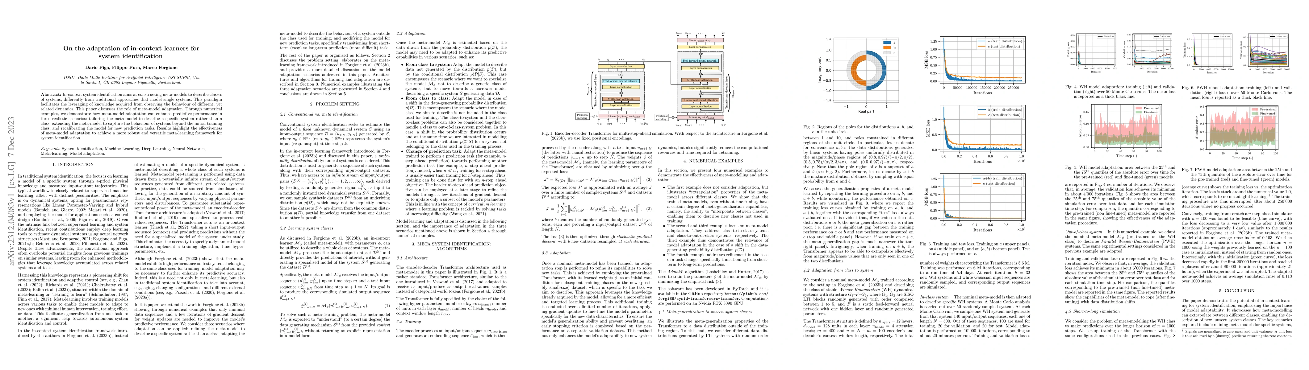 Thumbnail for On the adaptation of in-context learners for system identification