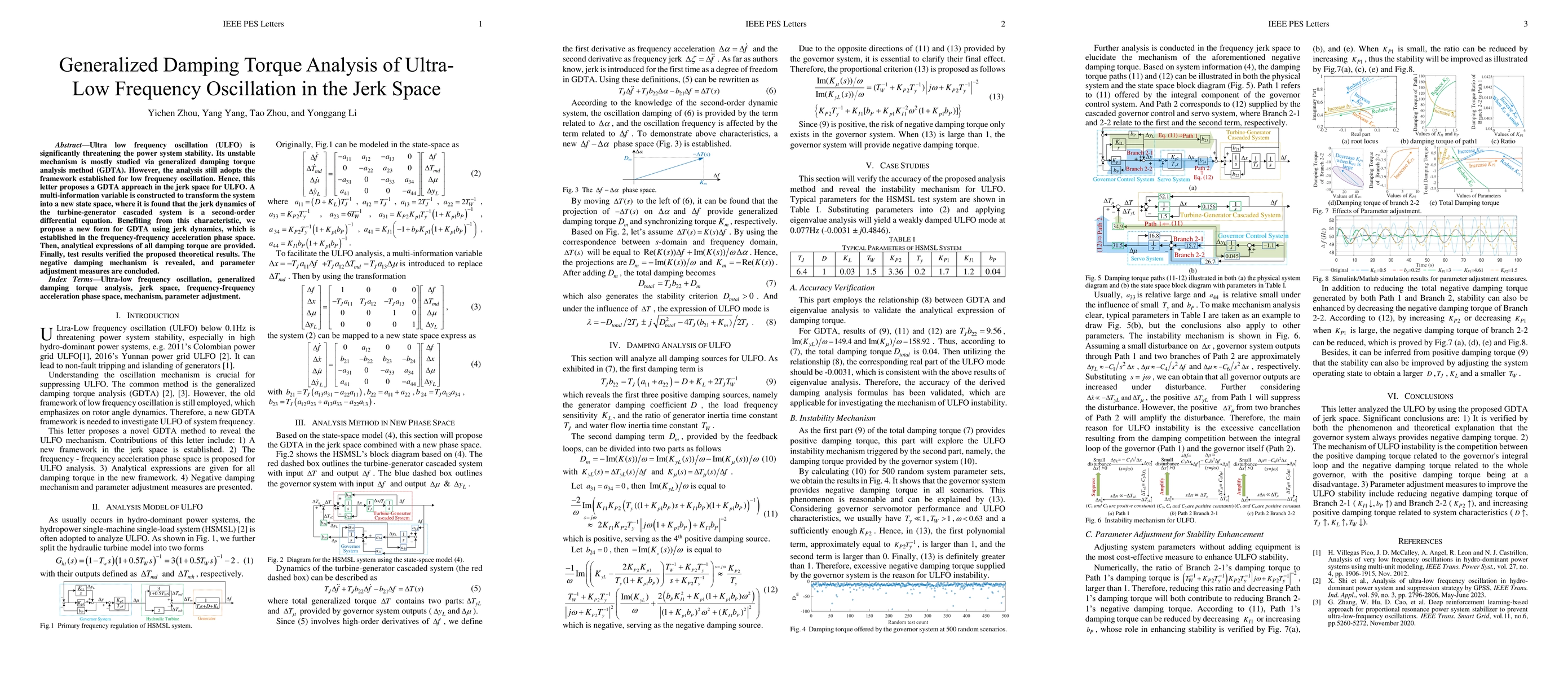 Thumbnail for Generalized Damping Torque Analysis of Ultra-Low Frequency Oscillation
  in the Jerk Space