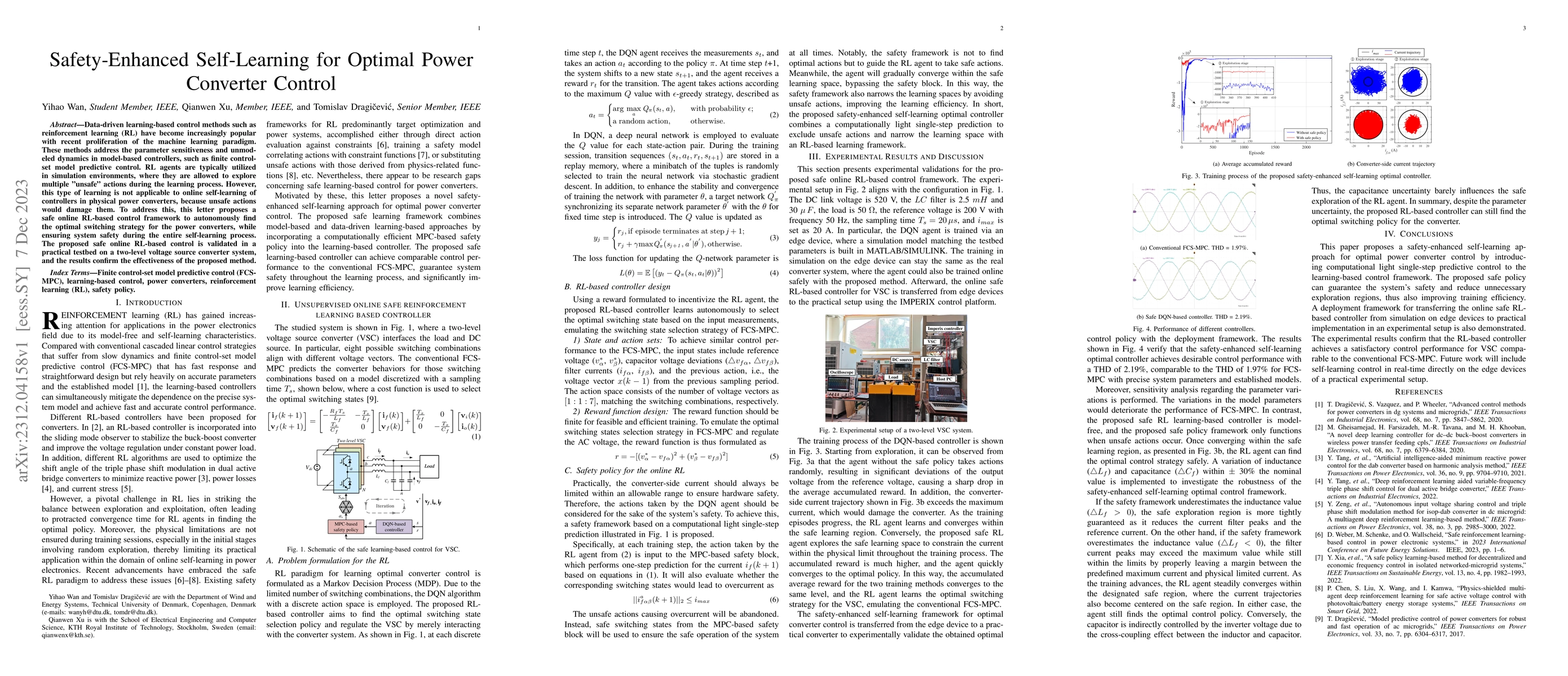 Thumbnail for Safety-Enhanced Self-Learning for Optimal Power Converter Control