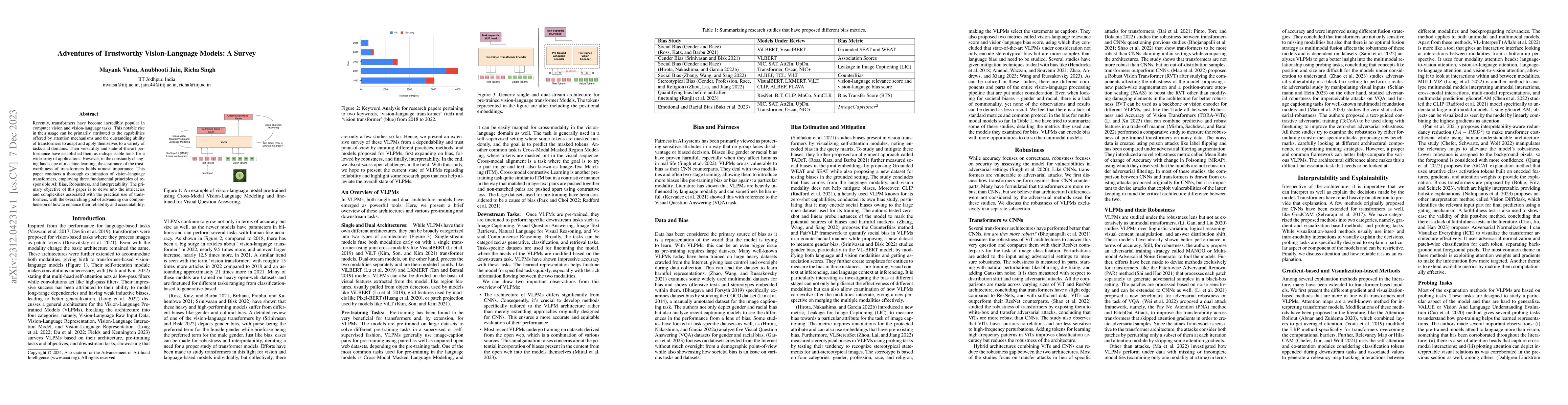 Thumbnail for Adventures of Trustworthy Vision-Language Models: A Survey