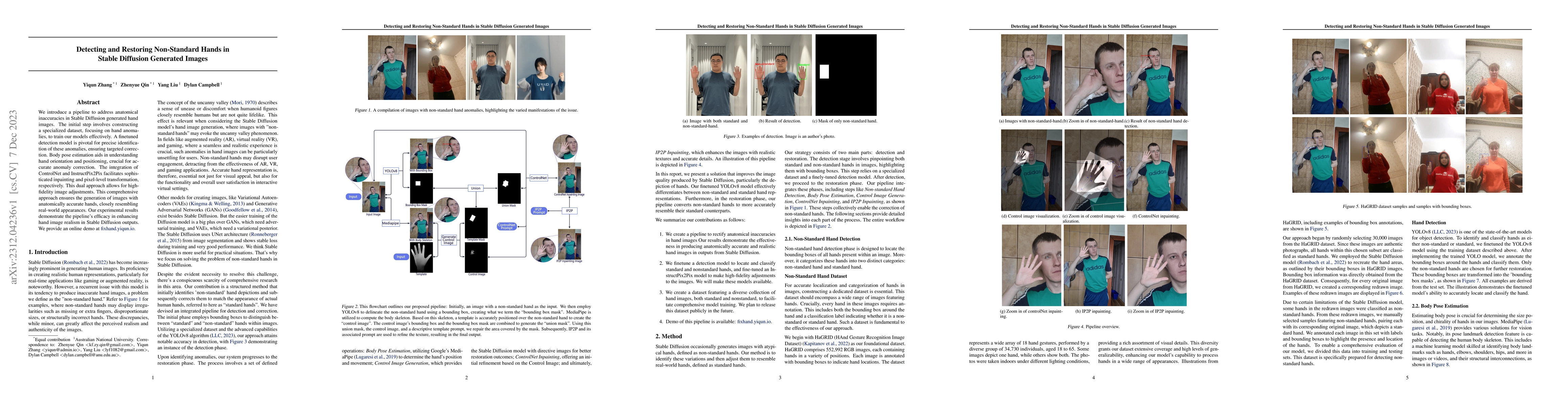 Thumbnail for Detecting and Restoring Non-Standard Hands in Stable Diffusion Generated
  Images
