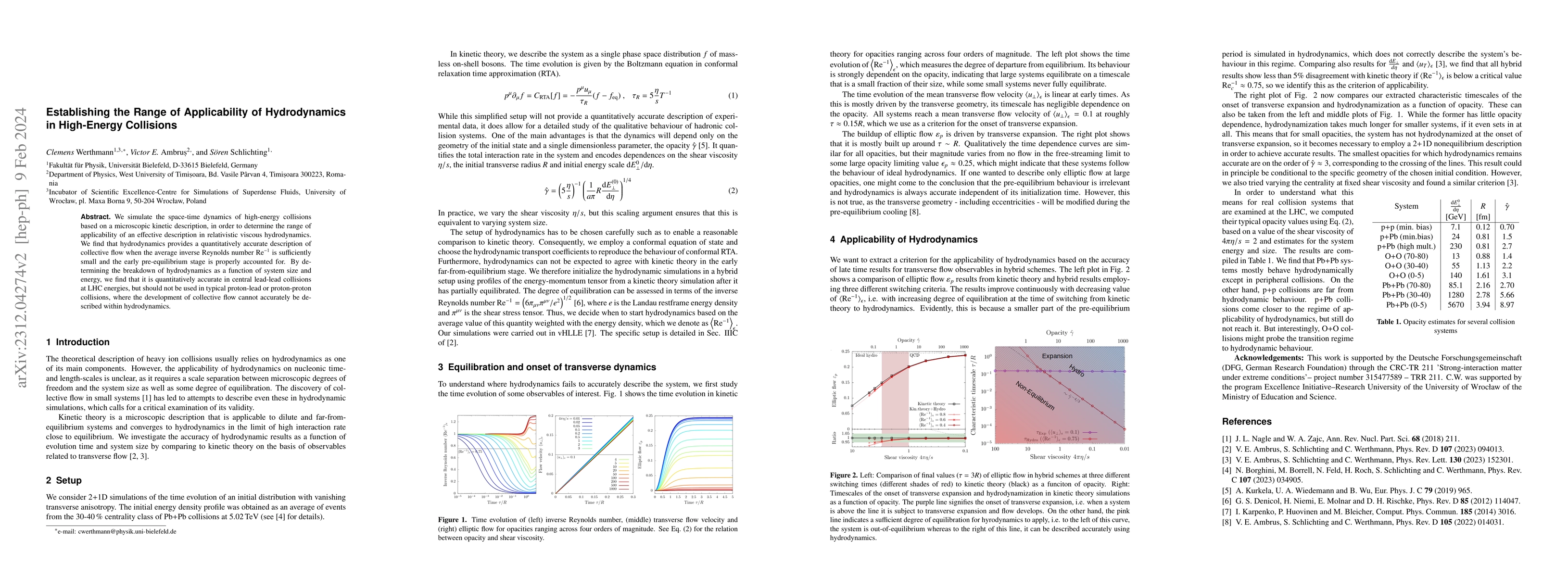 Thumbnail for Establishing the Range of Applicability of Hydrodynamics in High-Energy
  Collisions