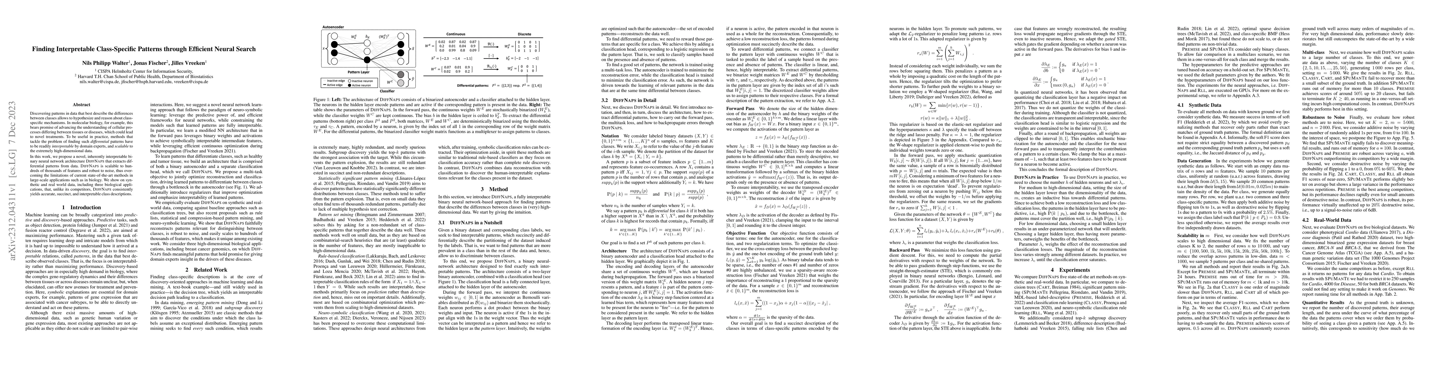 Thumbnail for Finding Interpretable Class-Specific Patterns through Efficient Neural
  Search