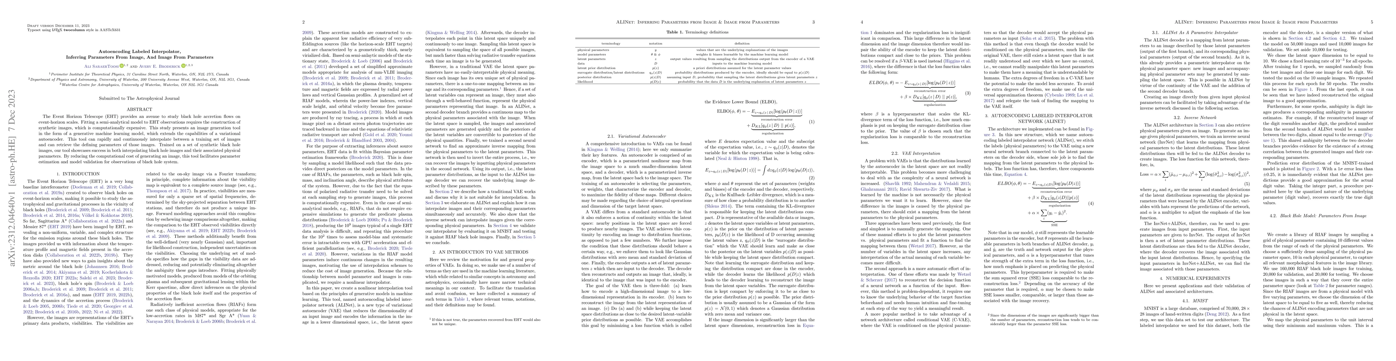 Thumbnail for Autoencoding Labeled Interpolator, Inferring Parameters From Image, And
  Image From Parameters