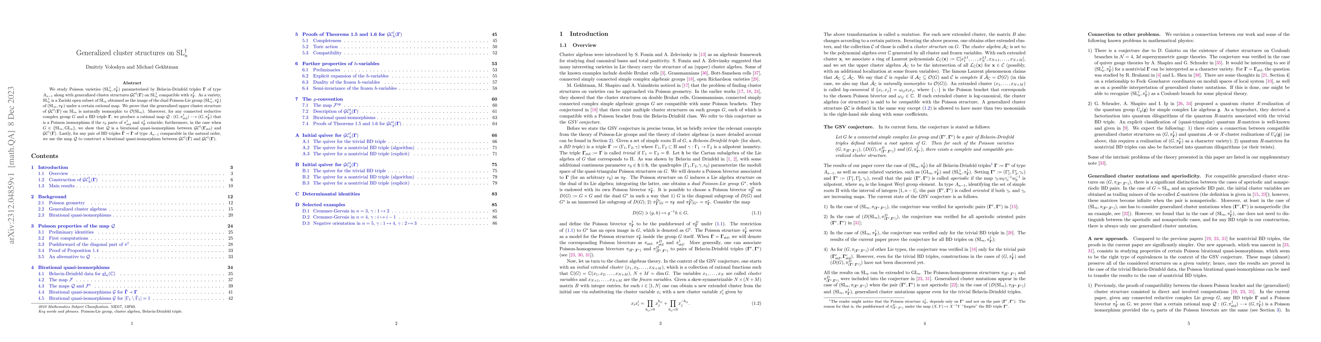 Thumbnail for Generalized cluster structures on $\mathrm{SL}_n^\dagger$