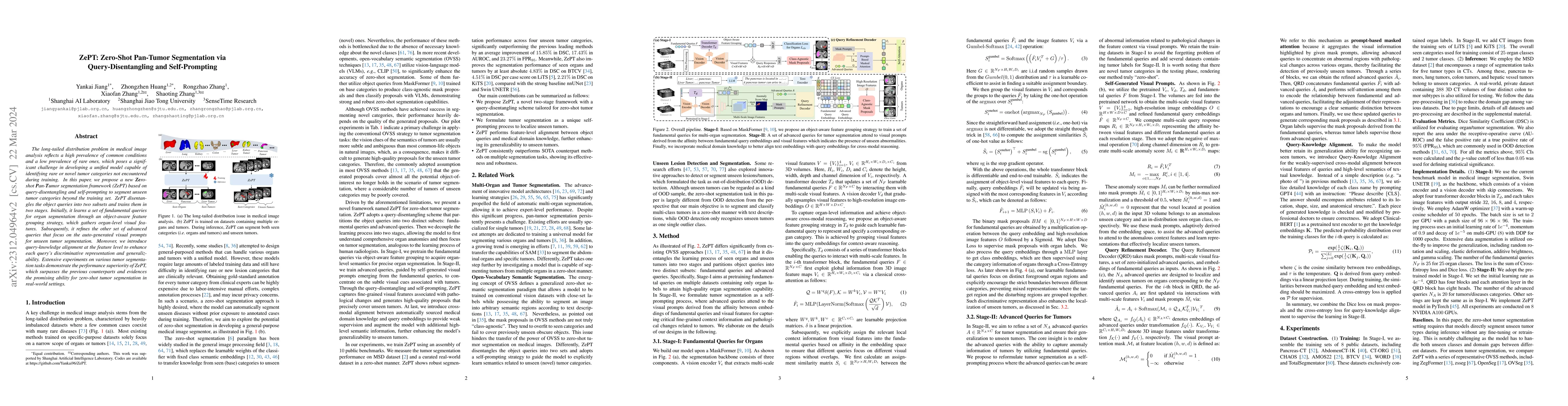Thumbnail for ZePT: Zero-Shot Pan-Tumor Segmentation via Query-Disentangling and
  Self-Prompting