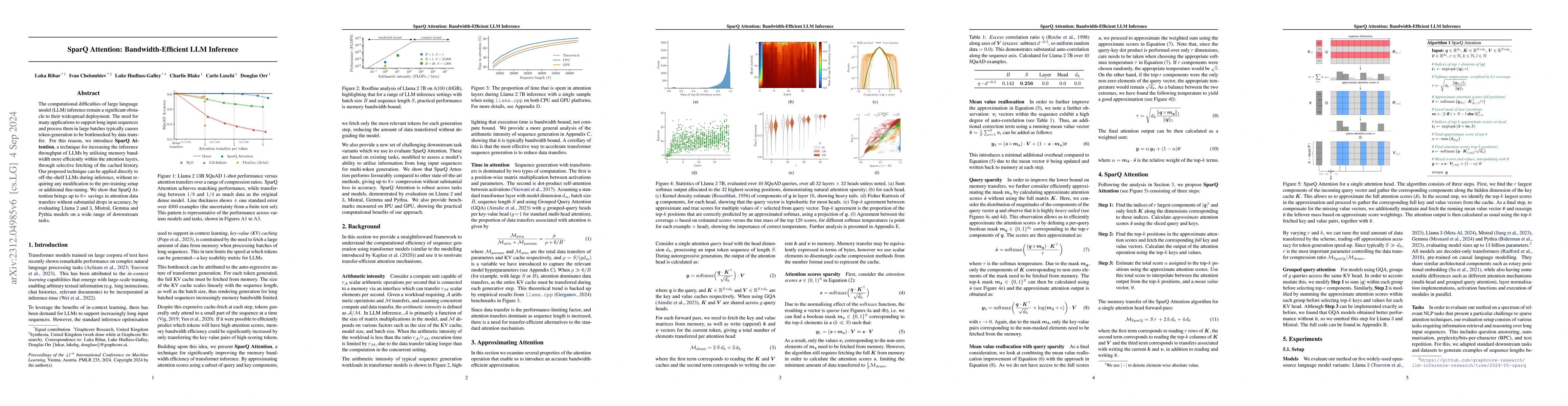 Thumbnail for SparQ Attention: Bandwidth-Efficient LLM Inference