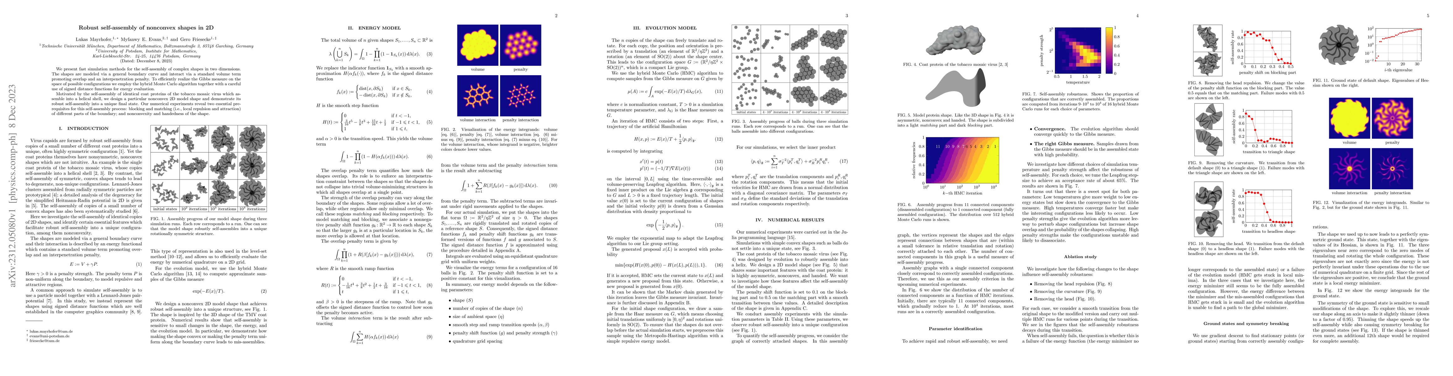 Thumbnail for Robust self-assembly of nonconvex shapes in 2D