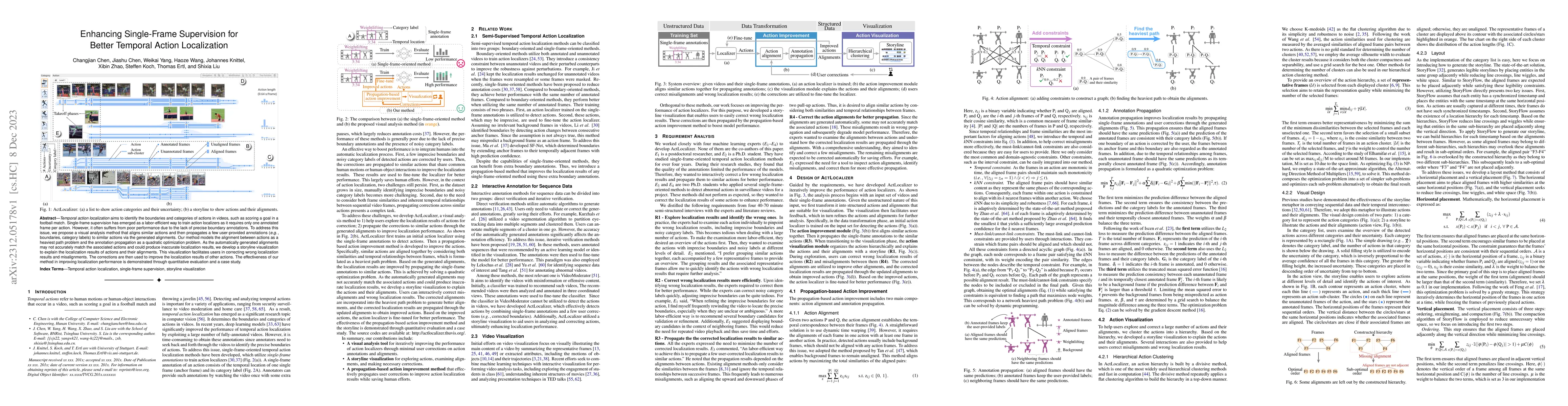 Thumbnail for Enhancing Single-Frame Supervision for Better Temporal Action
  Localization