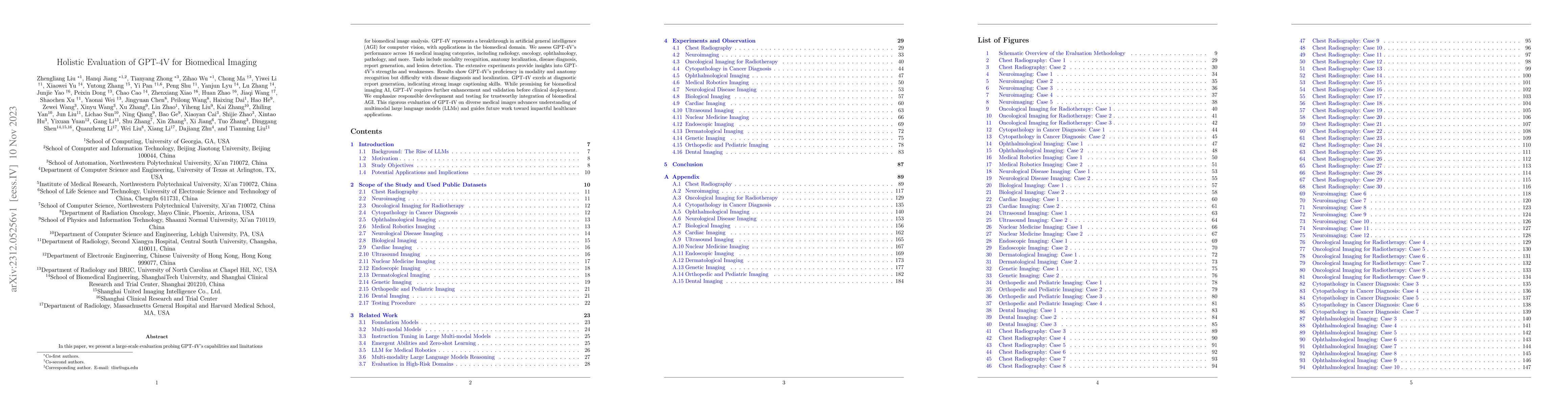 Thumbnail for Holistic Evaluation of GPT-4V for Biomedical Imaging