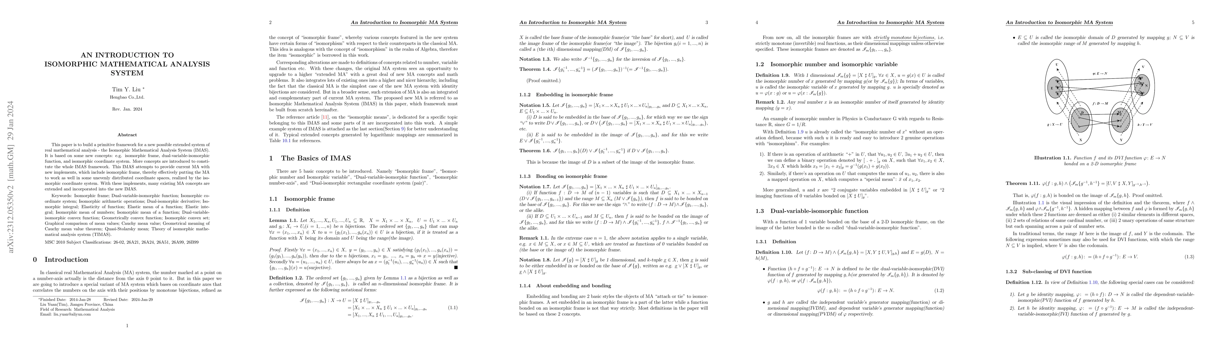 Thumbnail for An Introduction to Isomorphic Mathematical Analysis System