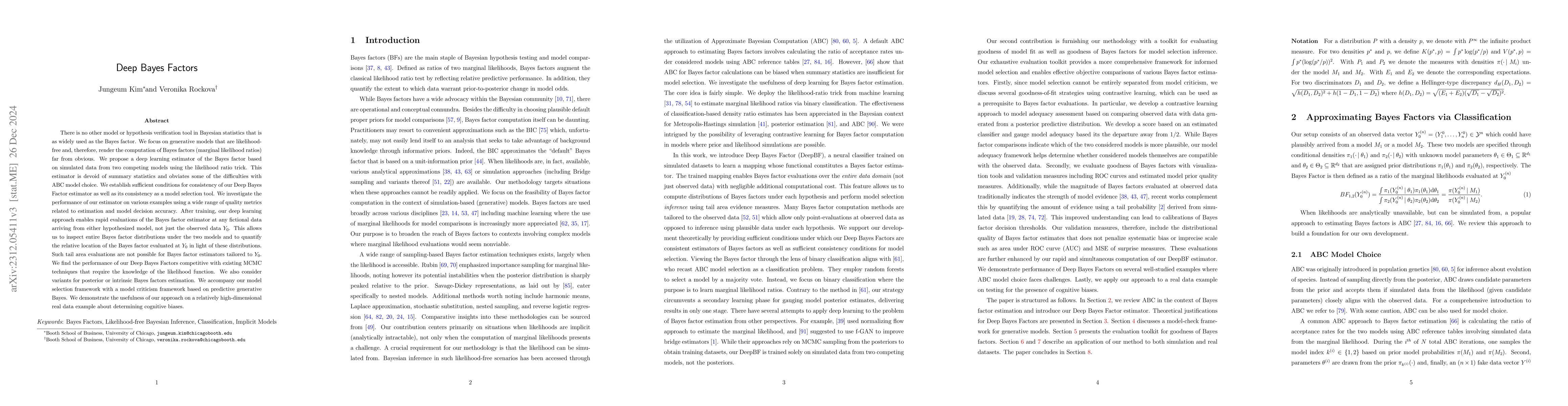 Thumbnail for Deep Bayes Factors
