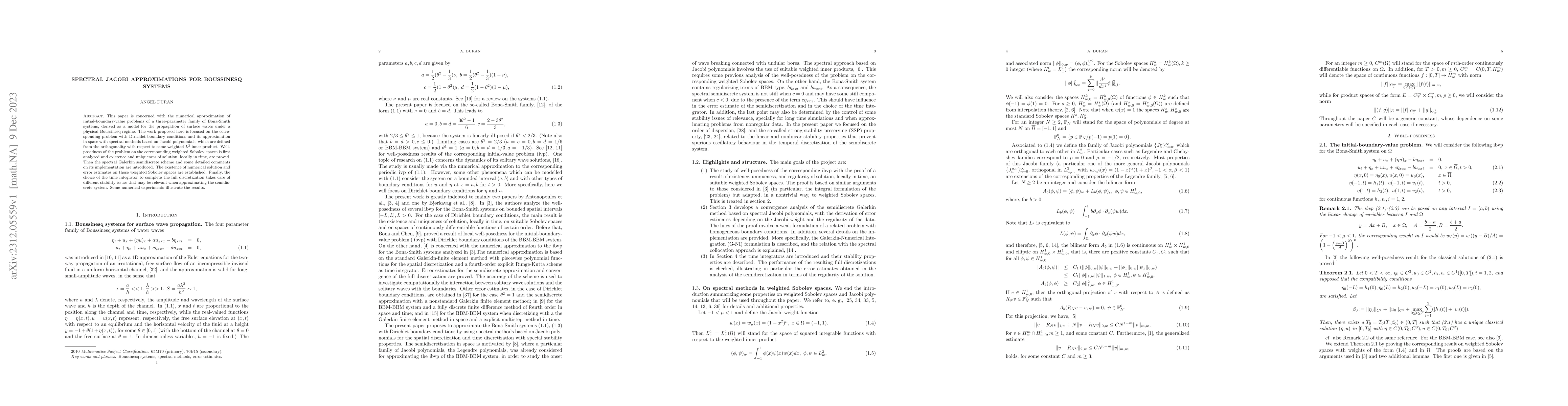 Thumbnail for Spectral Jacobi approximations for Boussinesq systems