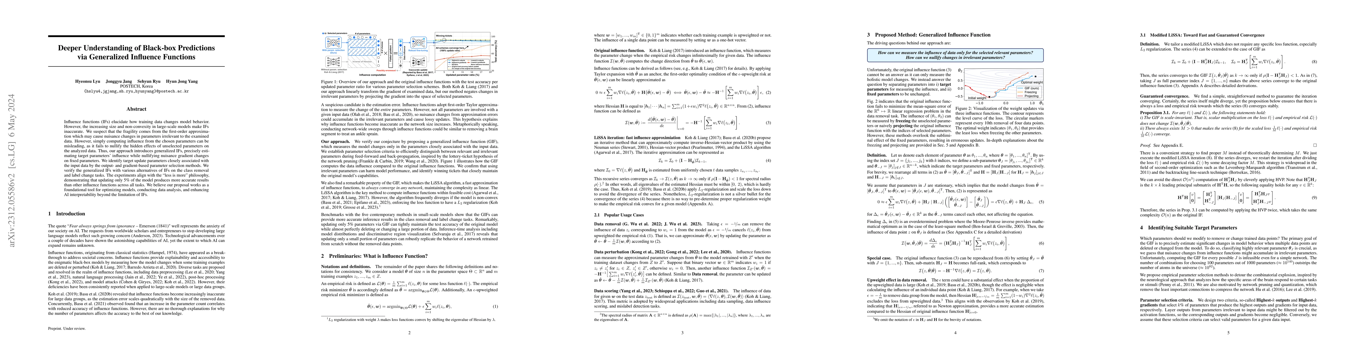 Thumbnail for Deeper Understanding of Black-box Predictions via Generalized Influence
  Functions