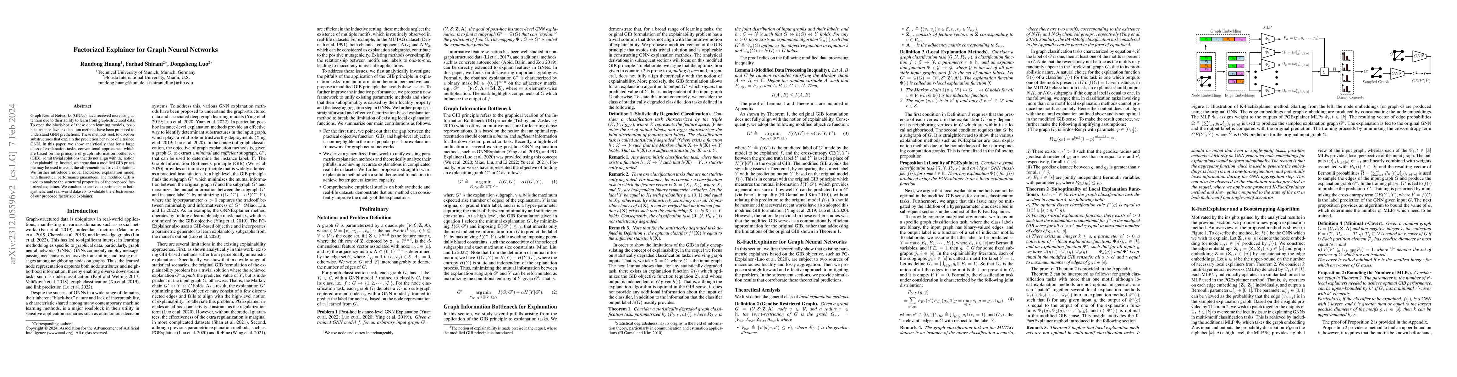 Thumbnail for Factorized Explainer for Graph Neural Networks
