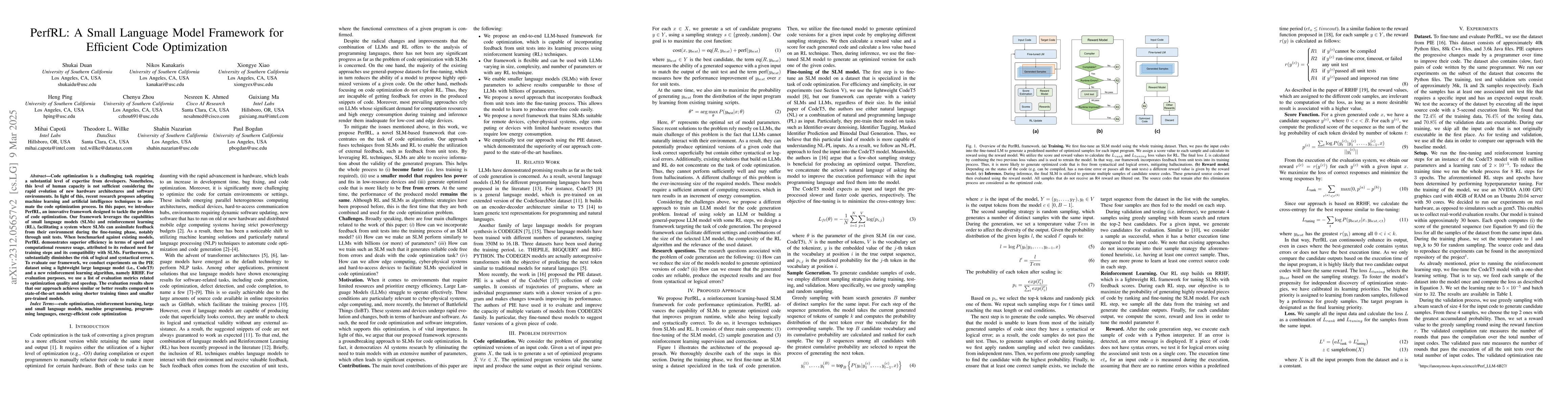 Thumbnail for Leveraging Reinforcement Learning and Large Language Models for Code
  Optimization