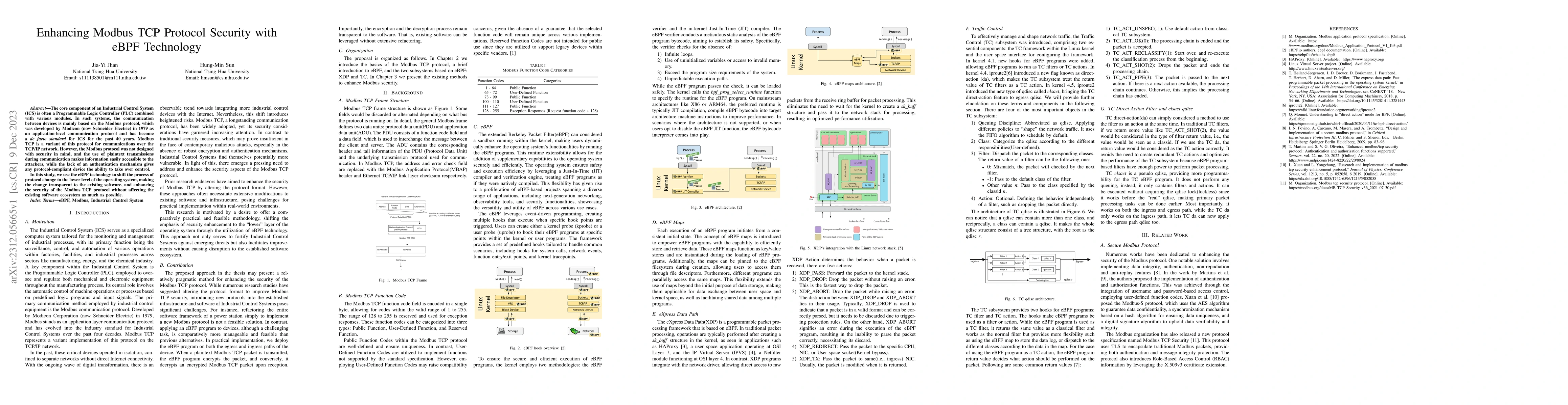 Thumbnail for Enhancing Modbus TCP Protocol Security with eBPF Technology