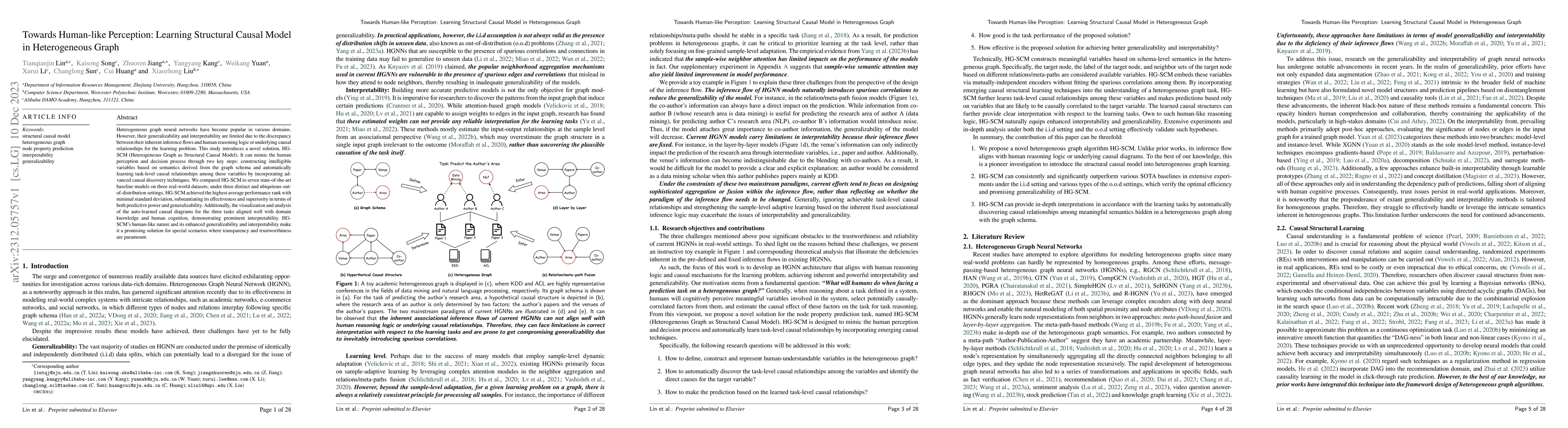 Thumbnail for Towards Human-like Perception: Learning Structural Causal Model in
  Heterogeneous Graph