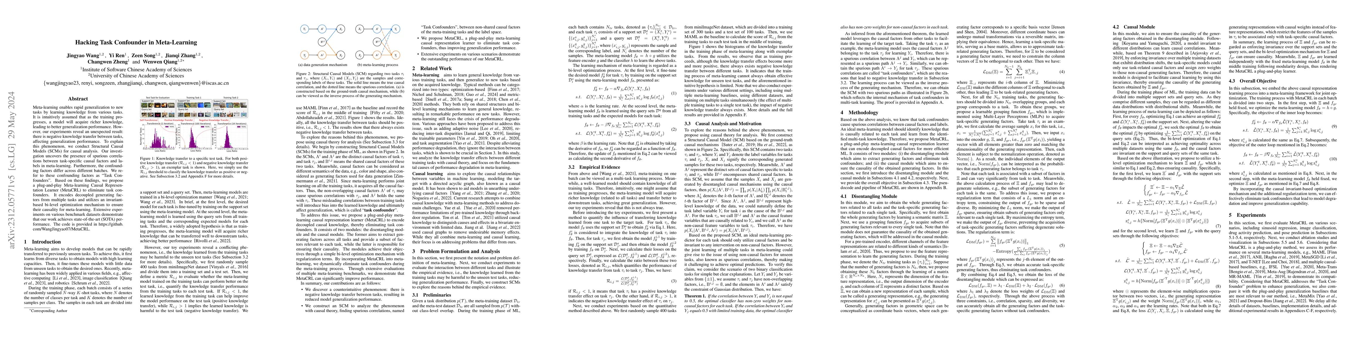 Thumbnail for Hacking Task Confounder in Meta-Learning
