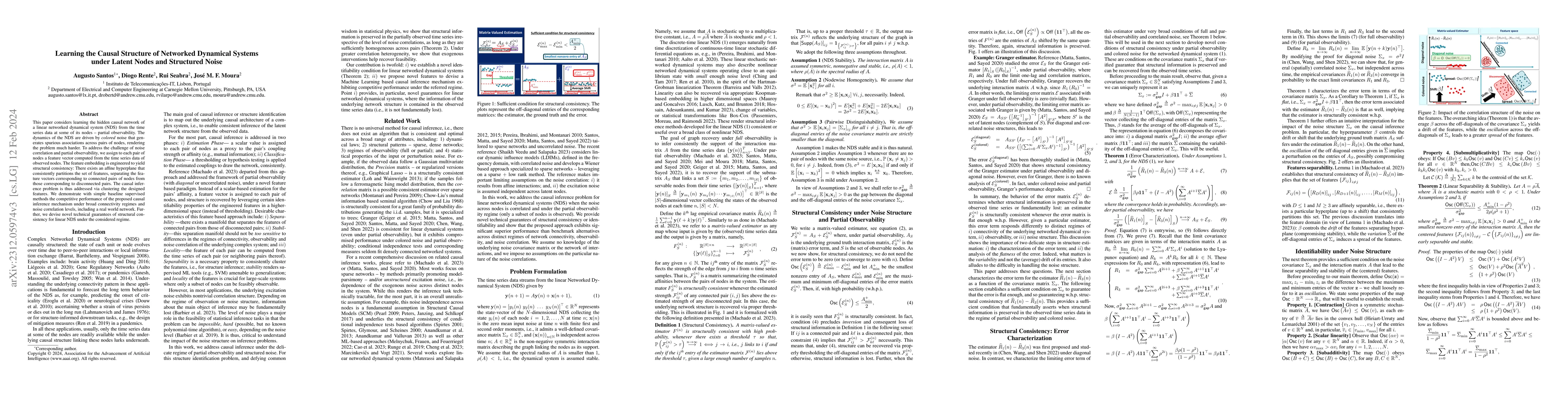 Thumbnail for Learning the Causal Structure of Networked Dynamical Systems under
  Latent Nodes and Structured Noise