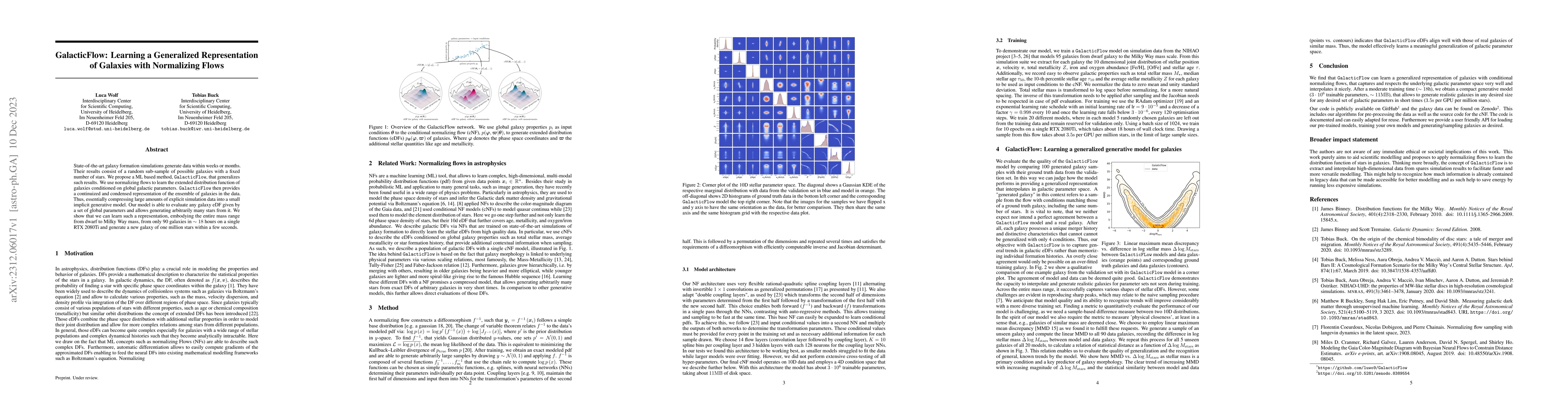 Thumbnail for GalacticFlow: Learning a Generalized Representation of Galaxies with
  Normalizing Flows