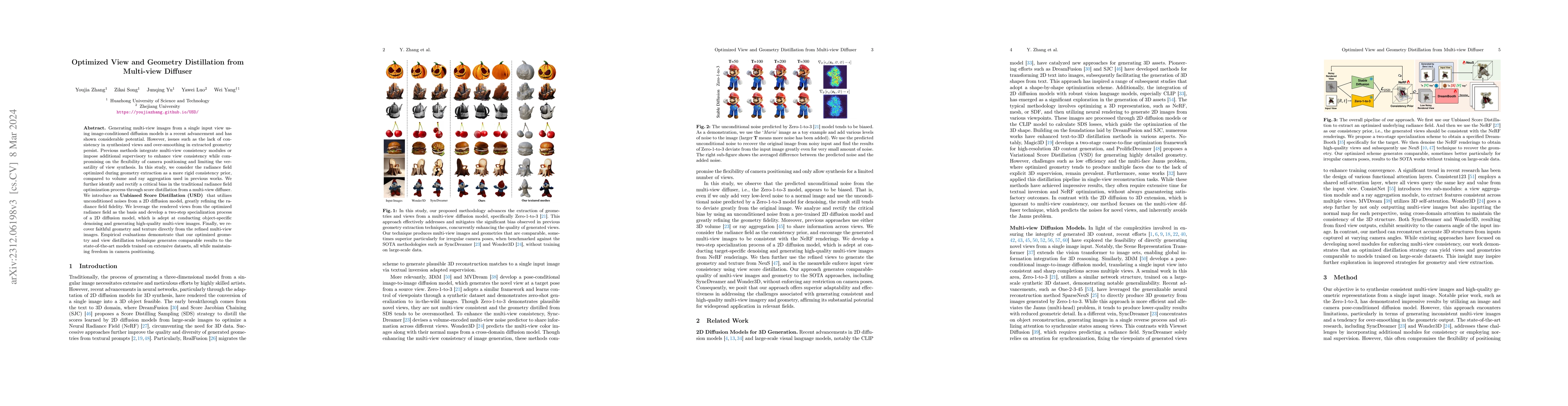 Thumbnail for Optimized View and Geometry Distillation from Multi-view Diffuser