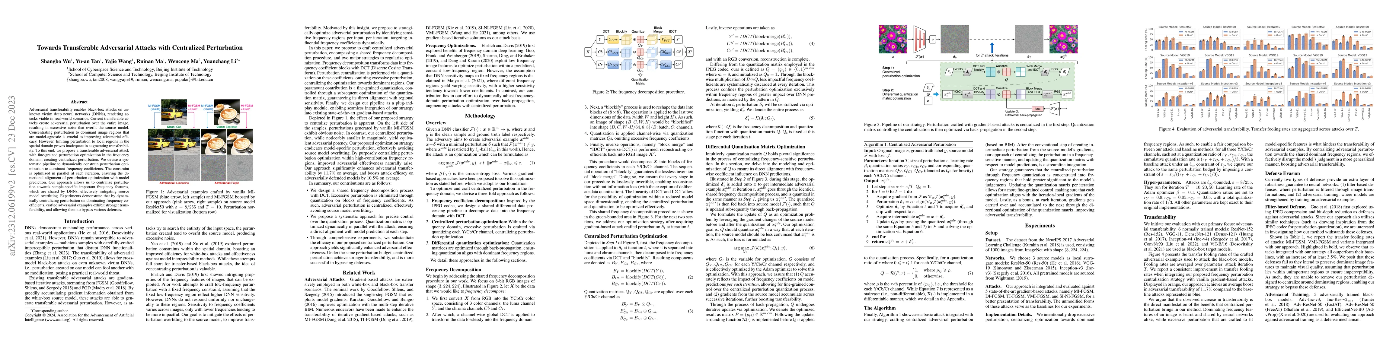 Thumbnail for Towards Transferable Adversarial Attacks with Centralized Perturbation