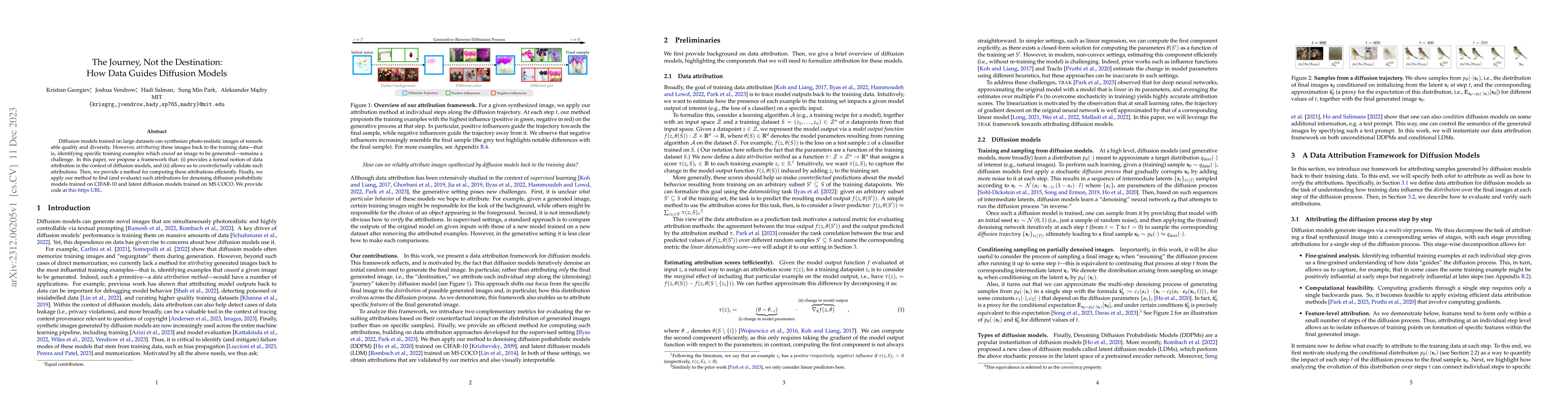 Thumbnail for The Journey, Not the Destination: How Data Guides Diffusion Models