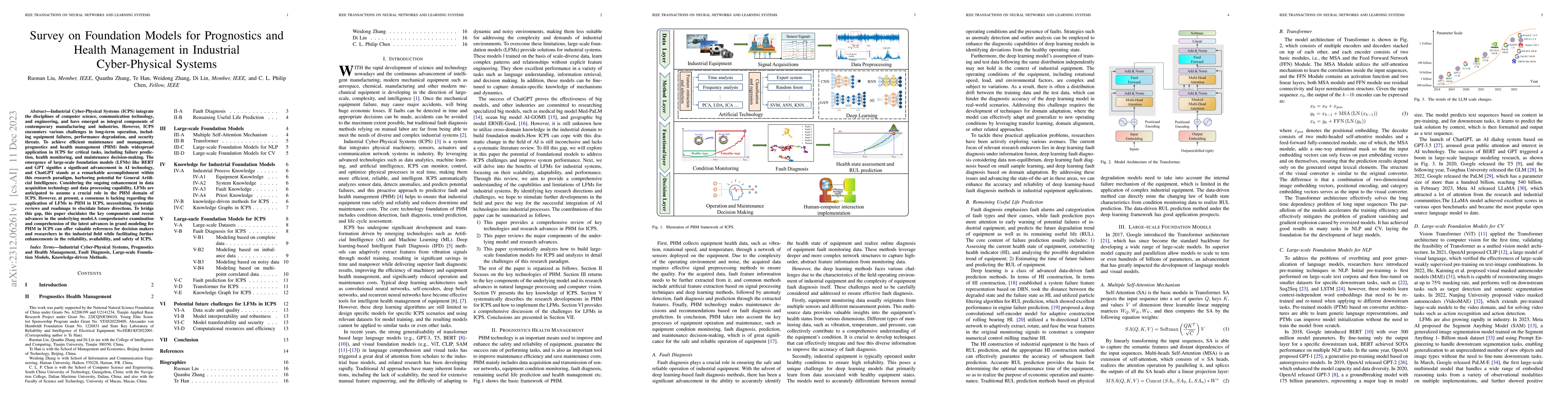 Thumbnail for Survey on Foundation Models for Prognostics and Health Management in
  Industrial Cyber-Physical Systems