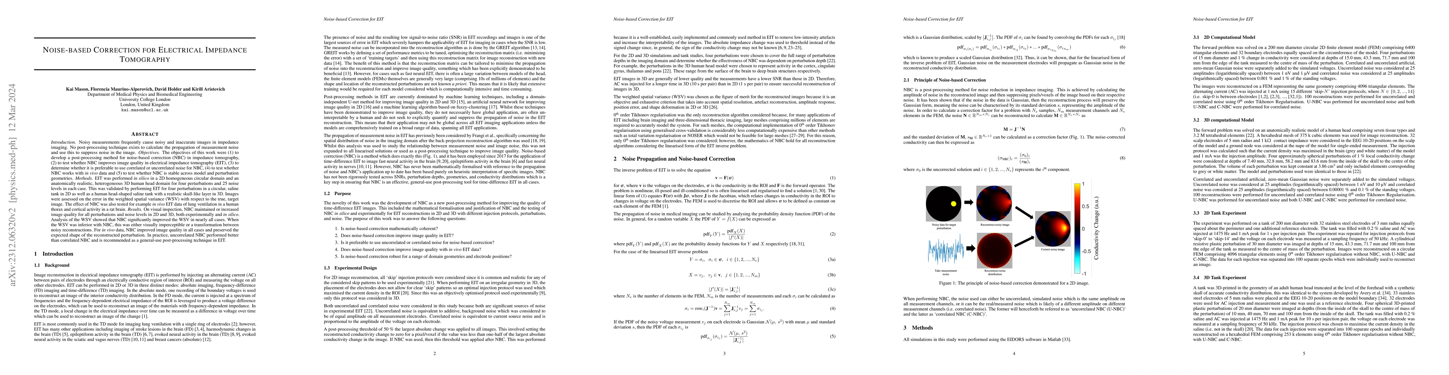 Thumbnail for Noise-based Correction for Electrical Impedance Tomography