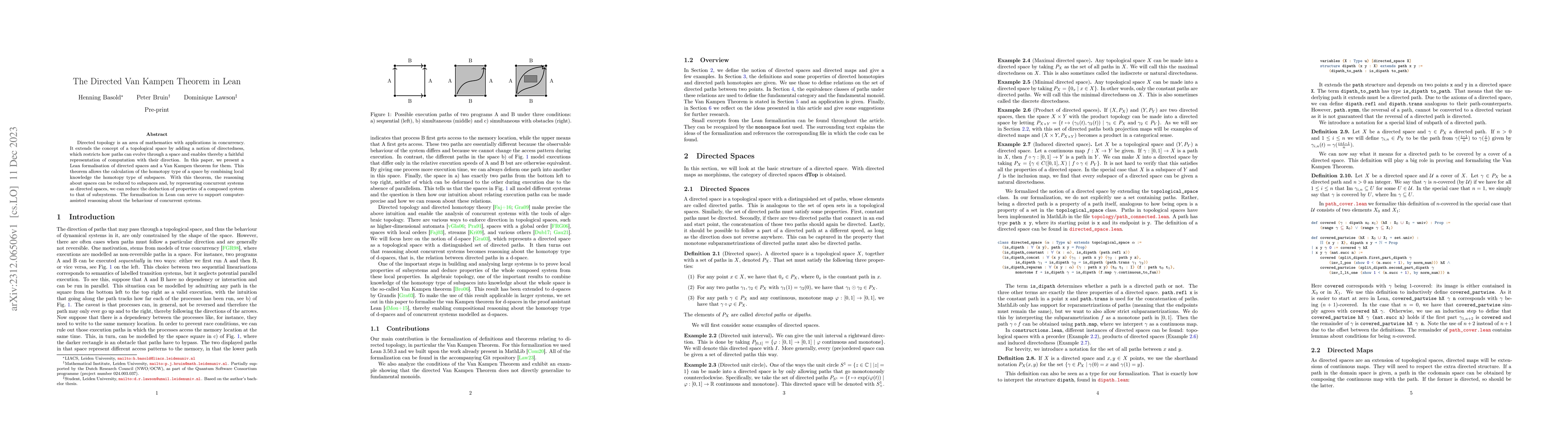 Thumbnail for The Directed Van Kampen Theorem in Lean