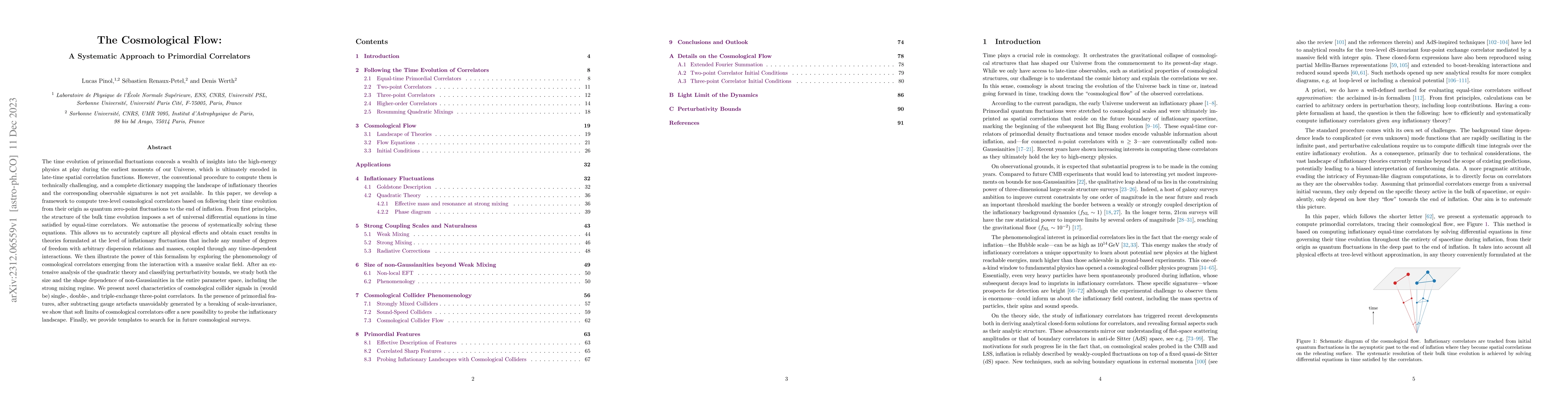 Thumbnail for The Cosmological Flow: A Systematic Approach to Primordial Correlators