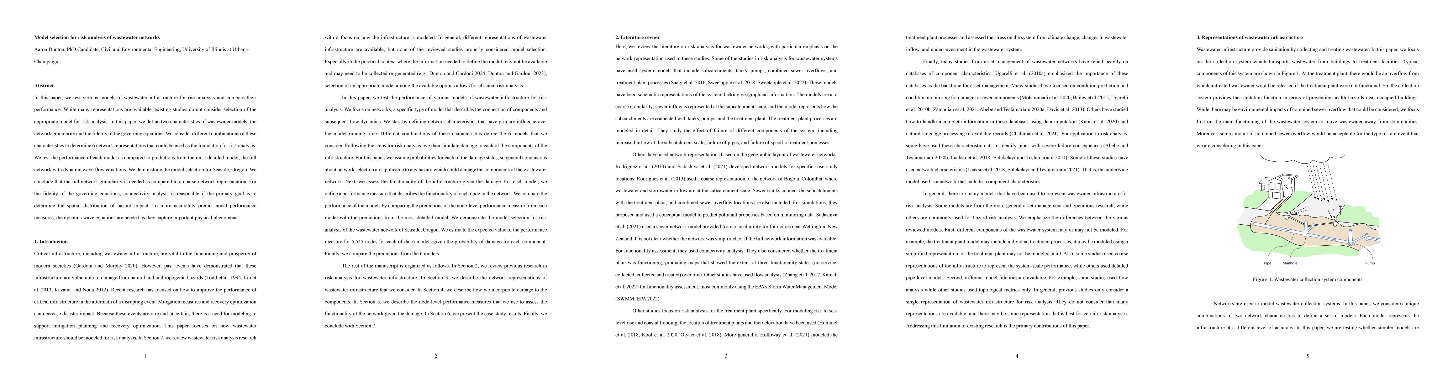 Thumbnail for Model selection for risk analysis of wastewater networks