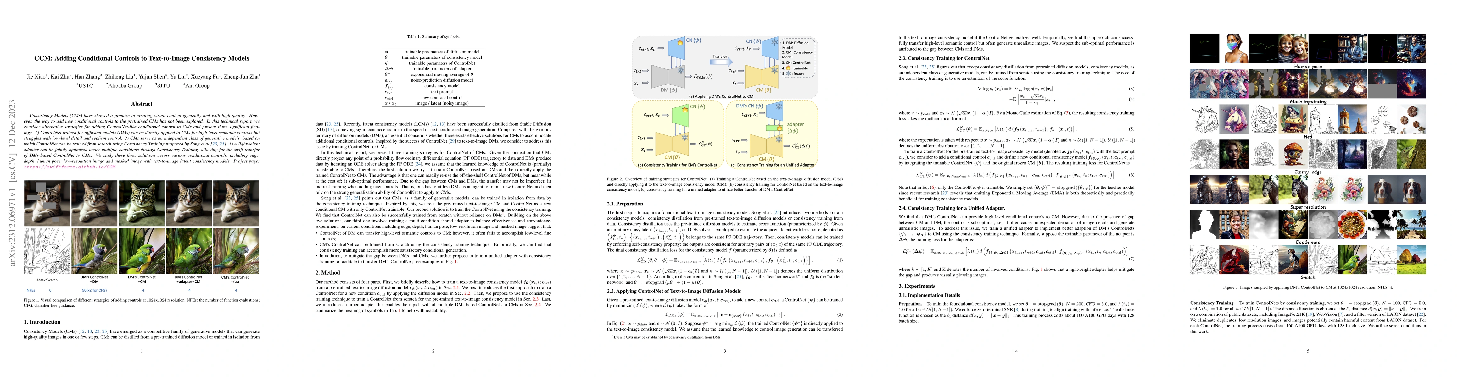 Thumbnail for CCM: Adding Conditional Controls to Text-to-Image Consistency Models
