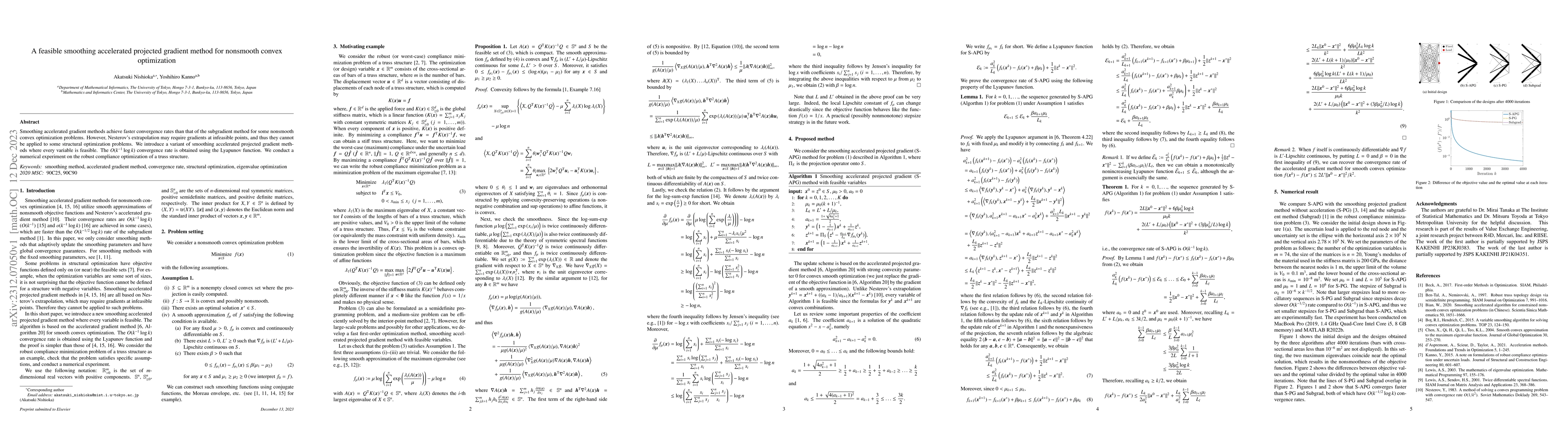 Thumbnail for A feasible smoothing accelerated projected gradient method for nonsmooth
  convex optimization