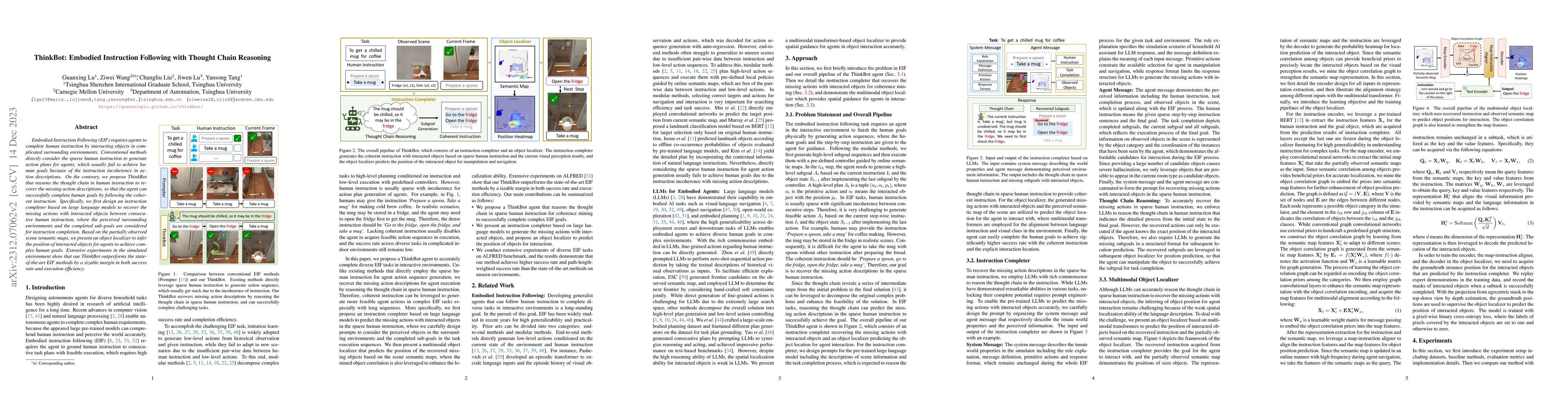 Thumbnail for ThinkBot: Embodied Instruction Following with Thought Chain Reasoning