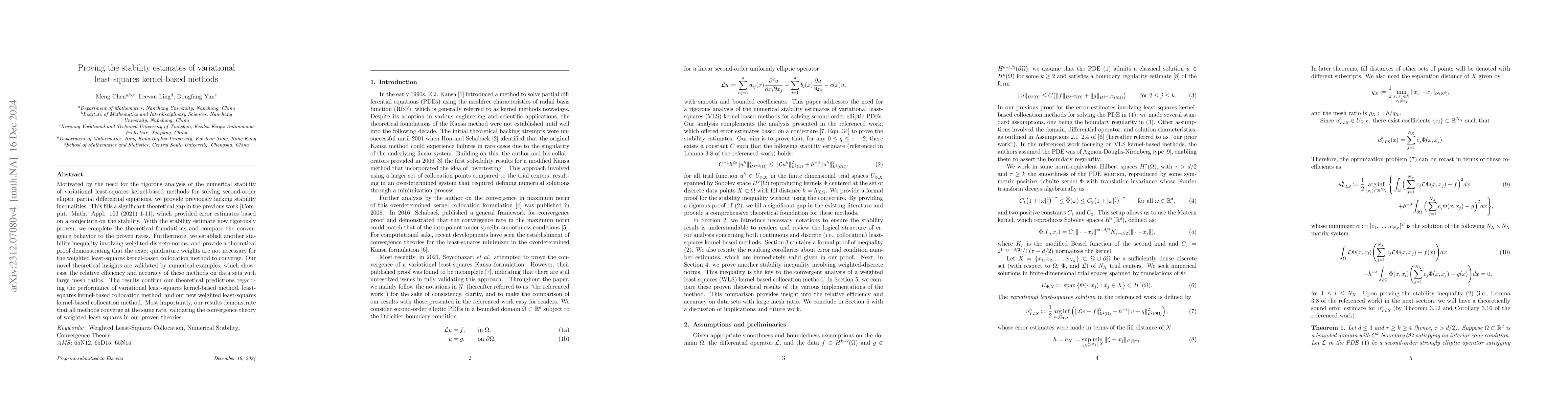 Thumbnail for Proving the stability estimates of variational least-squares
  Kernel-Based methods