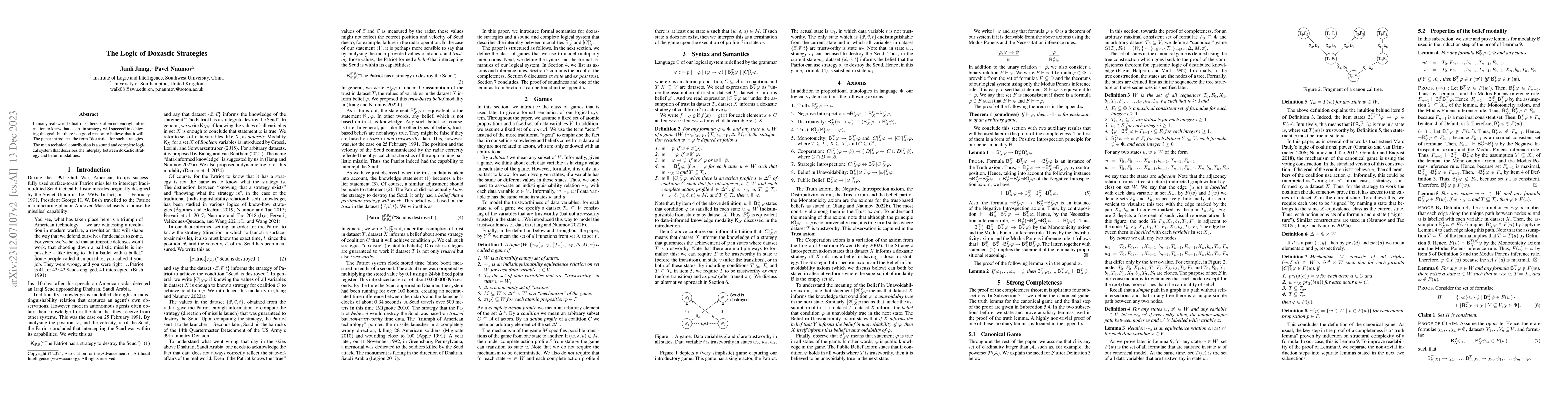 Thumbnail for The Logic of Doxastic Strategies