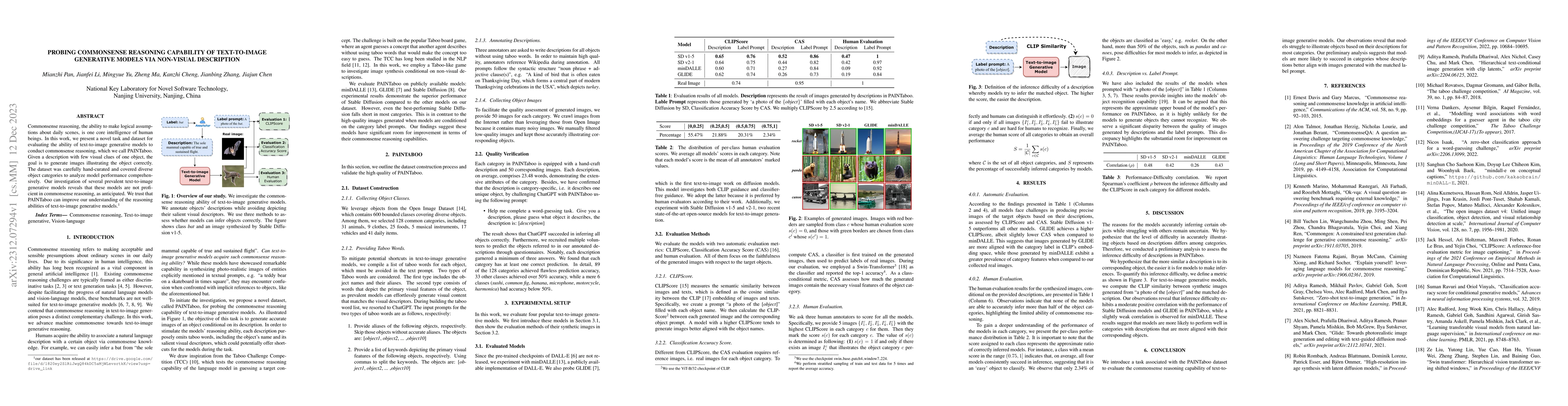 Thumbnail for Probing Commonsense Reasoning Capability of Text-to-Image Generative
  Models via Non-visual Description