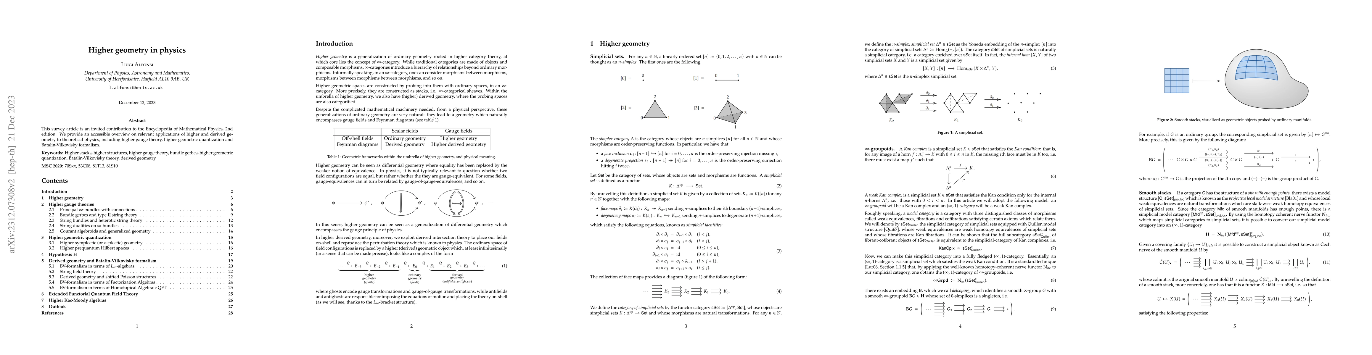 Thumbnail for Higher geometry in physics