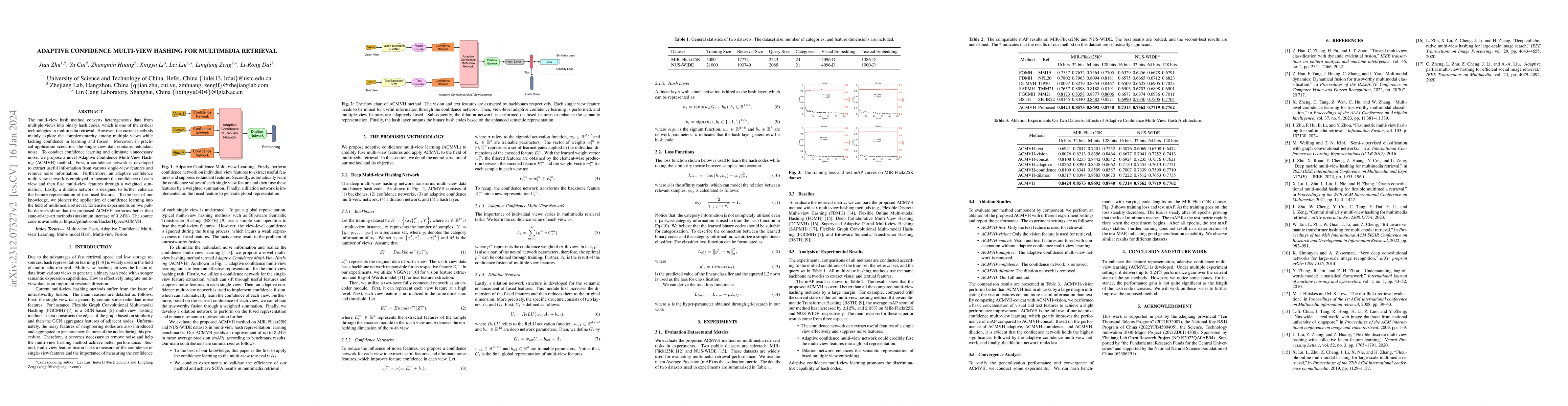 Thumbnail for Adaptive Confidence Multi-View Hashing for Multimedia Retrieval