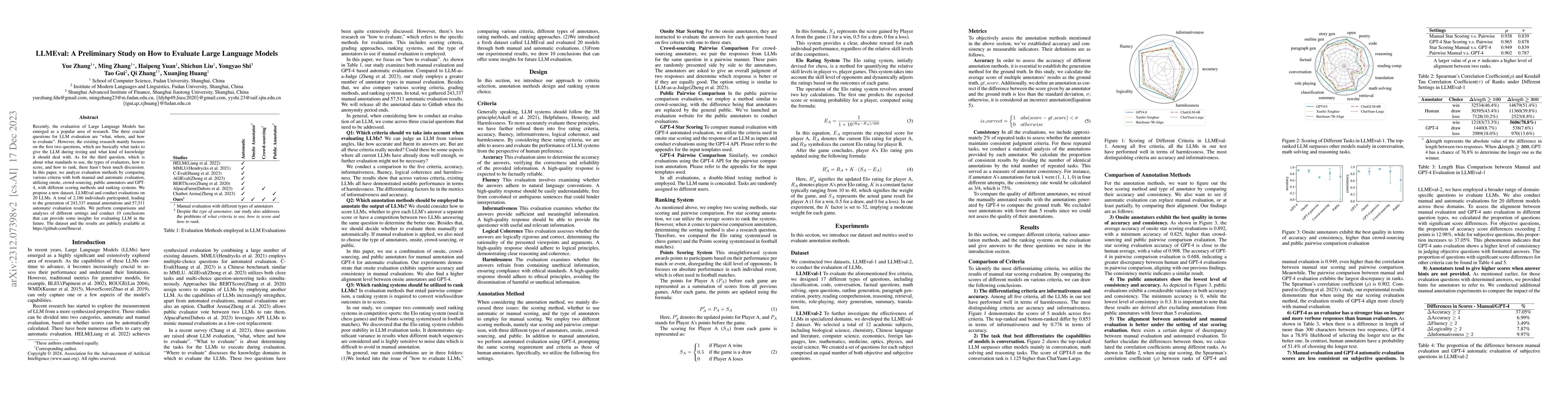 Thumbnail for LLMEval: A Preliminary Study on How to Evaluate Large Language Models