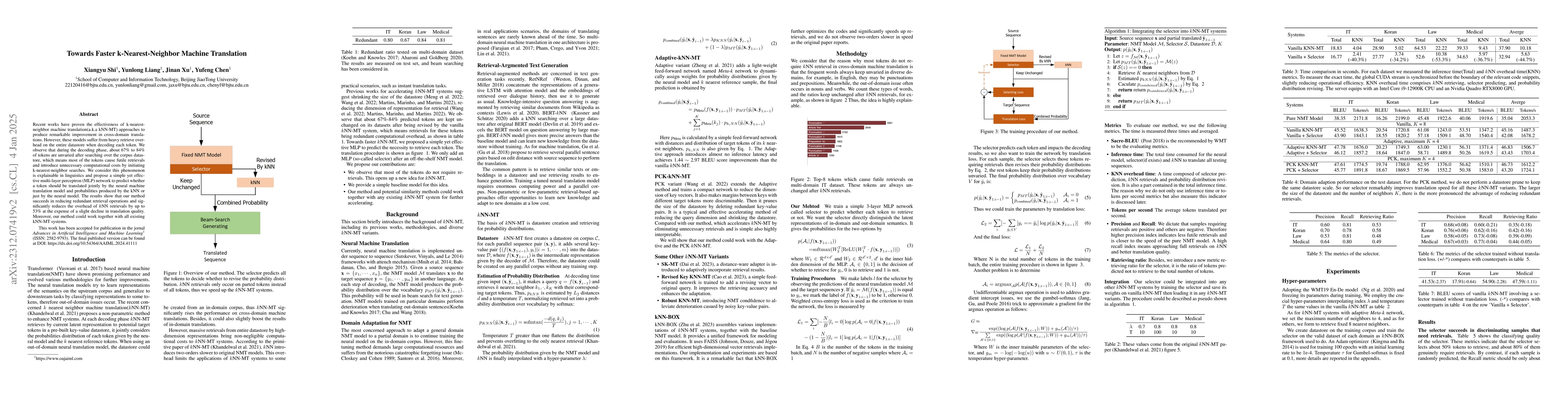 Thumbnail for Towards Faster k-Nearest-Neighbor Machine Translation