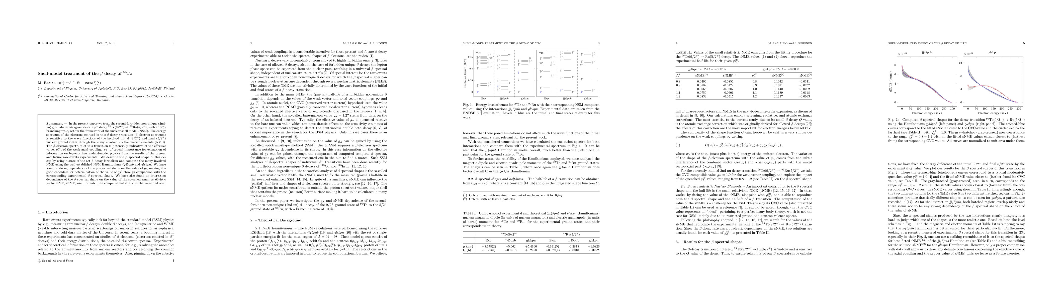 Thumbnail for Shell-model treatment of the $\beta$ decay of $^{99}$Tc