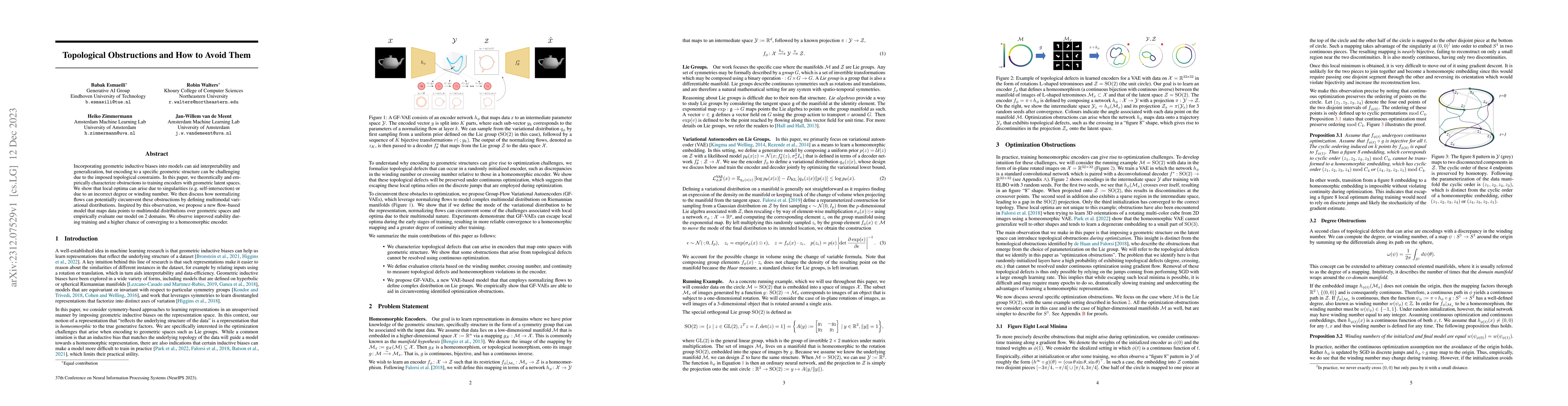 Thumbnail for Topological Obstructions and How to Avoid Them