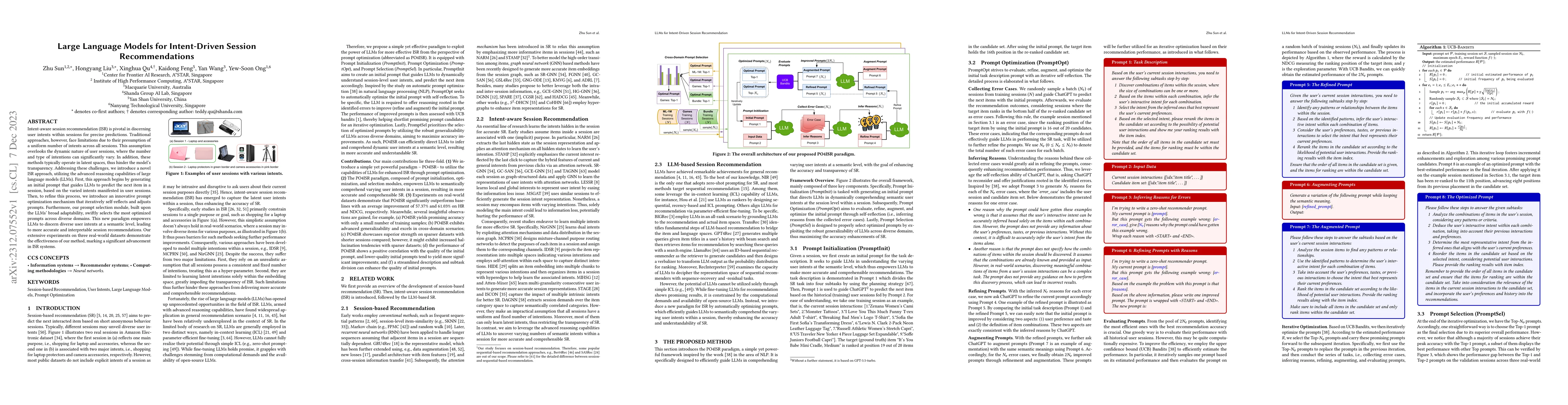 Thumbnail for Large Language Models for Intent-Driven Session Recommendations